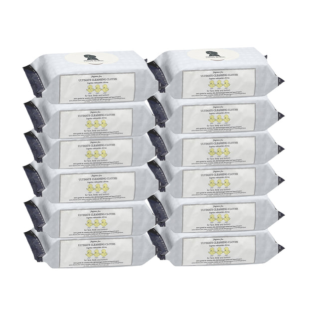Fragrance Free Ultimate Baby Cleansing Cloths - 12 pack