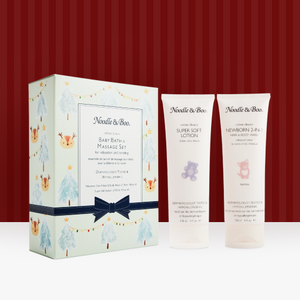 Baby Bath & Massage Holiday Gift Set